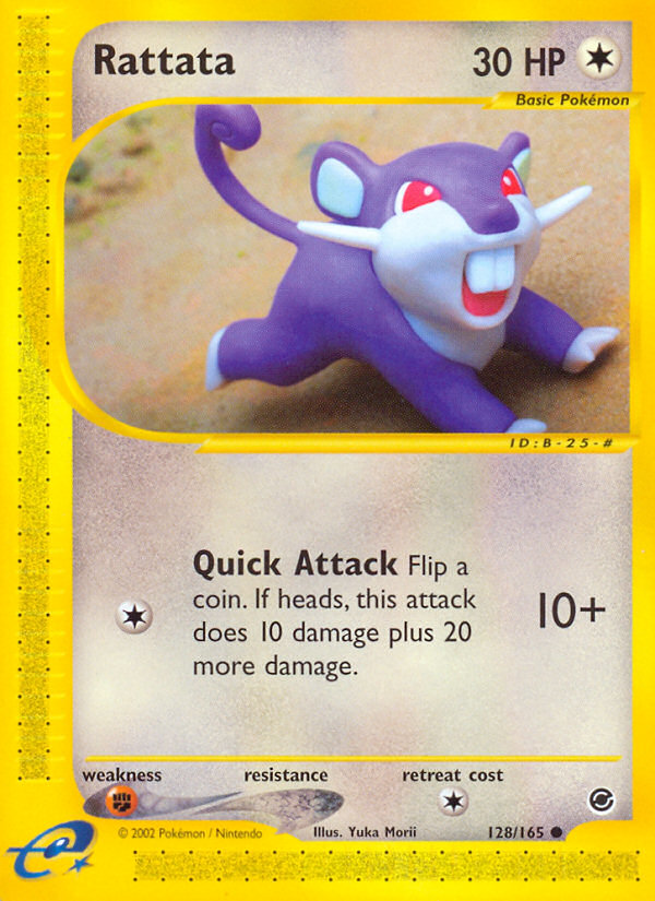 Rattata (128/165) [Expedition: Base Set] | Good Games Cannington