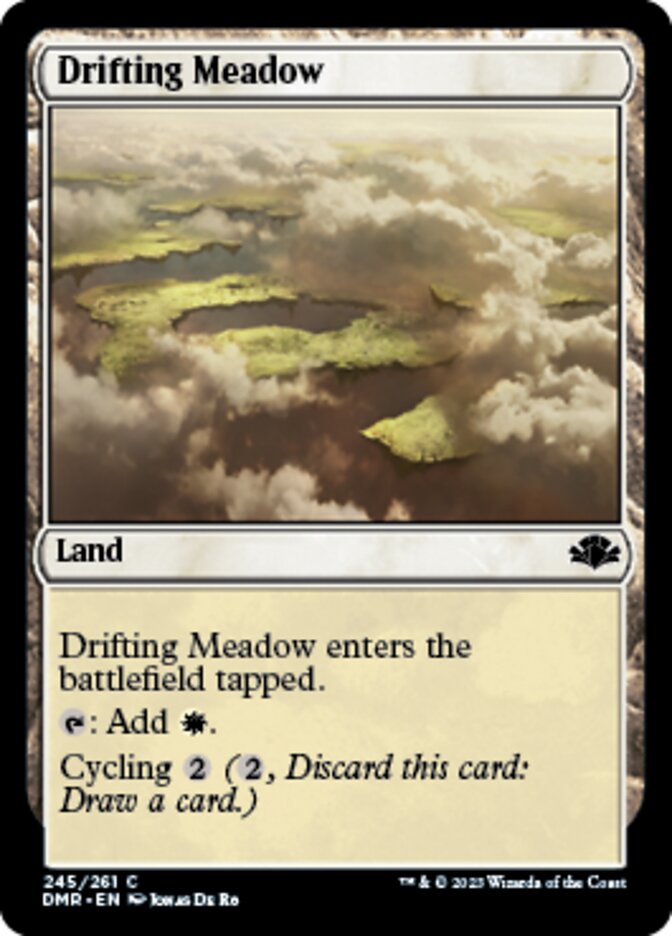 Drifting Meadow [Dominaria Remastered] | Good Games Cannington