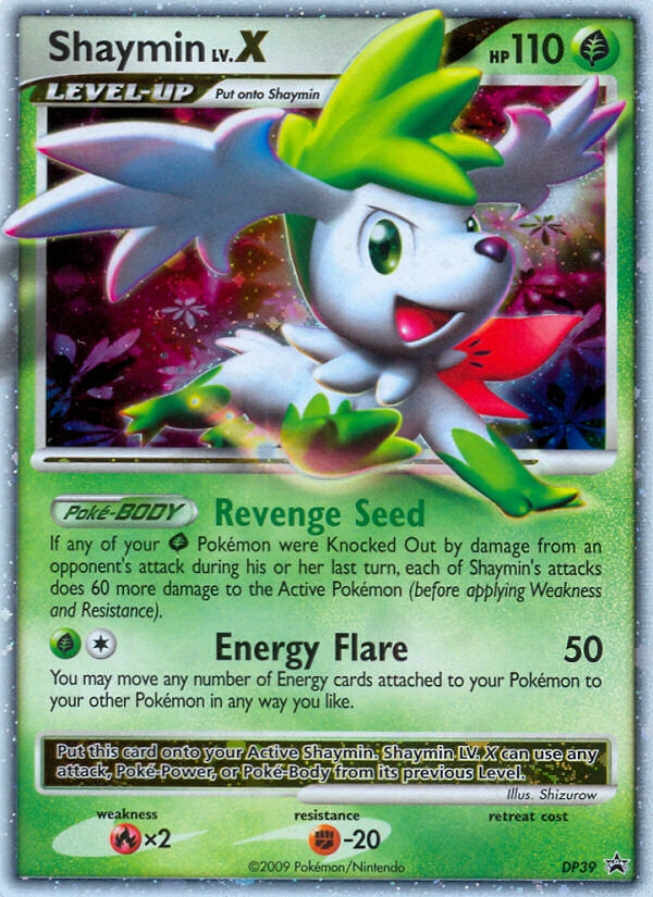 Shaymin LV.X (DP39) [Diamond & Pearl: Black Star Promos] | Good Games Cannington