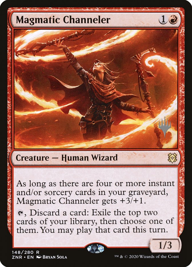 Magmatic Channeler (Promo Pack) [Zendikar Rising Promos] | Good Games Cannington