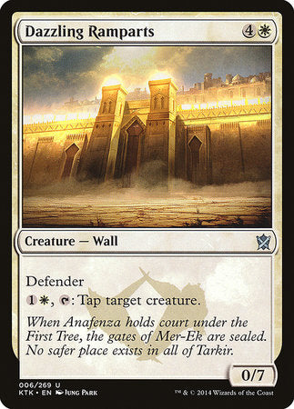Dazzling Ramparts [Khans of Tarkir] | Good Games Cannington
