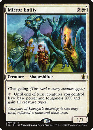 Mirror Entity [Commander 2016] | Good Games Cannington