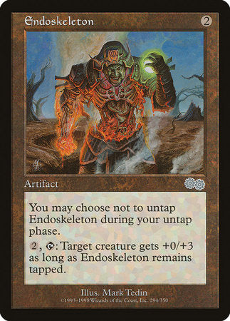 Endoskeleton [Urza's Saga] | Good Games Cannington