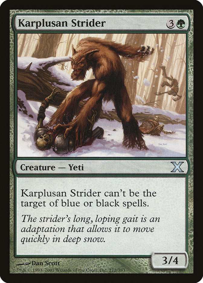 Karplusan Strider [Tenth Edition] | Good Games Cannington