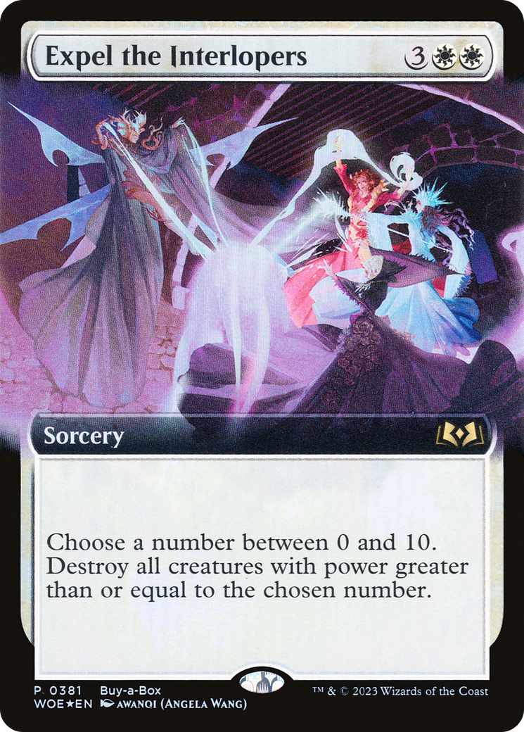 Expel the Interlopers (Buy-A-Box) [Wilds of Eldraine Promos] | Good Games Cannington