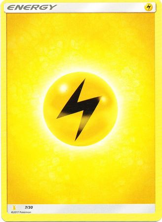 Lightning Energy (7/30) [Sun & Moon: Trainer Kit - Alolan Raichu] | Good Games Cannington