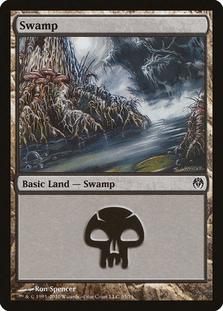 Swamp (35) [Duel Decks: Phyrexia vs. the Coalition] | Good Games Cannington