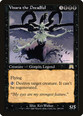 Visara the Dreadful [Onslaught] | Good Games Cannington
