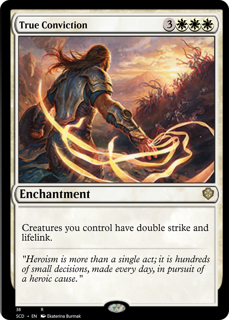 True Conviction [Starter Commander Decks] | Good Games Cannington