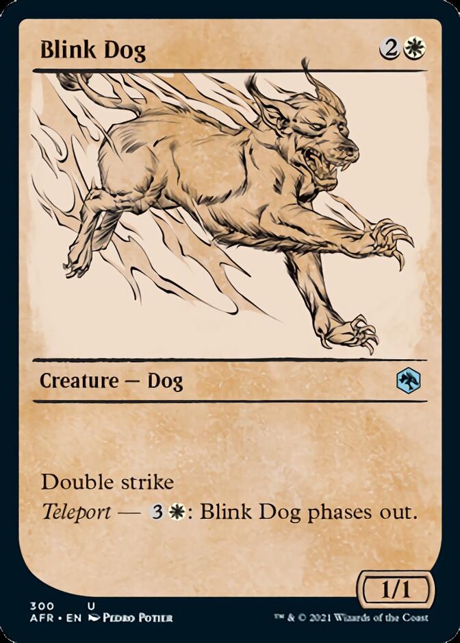 Blink Dog (Showcase) [Dungeons & Dragons: Adventures in the Forgotten Realms] | Good Games Cannington