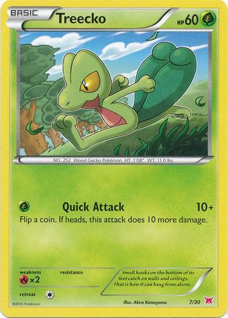 Treecko (7/30) [XY: Trainer Kit 2 - Latias] | Good Games Cannington