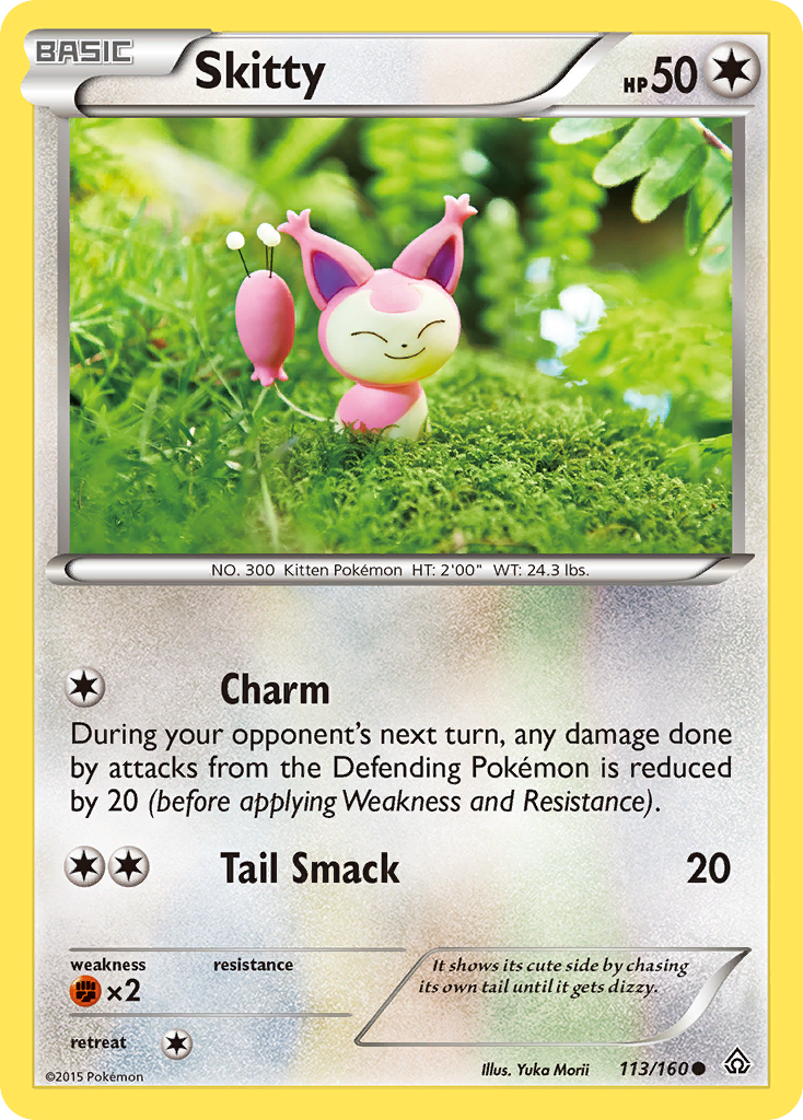 Skitty (113/160) [XY: Primal Clash] | Good Games Cannington