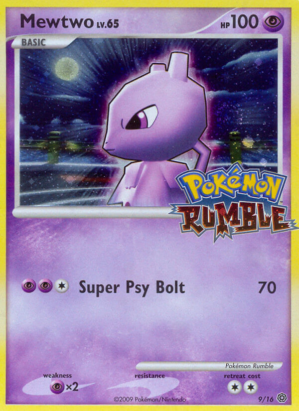 Mewtwo (9/16) [Pokémon Rumble] | Good Games Cannington