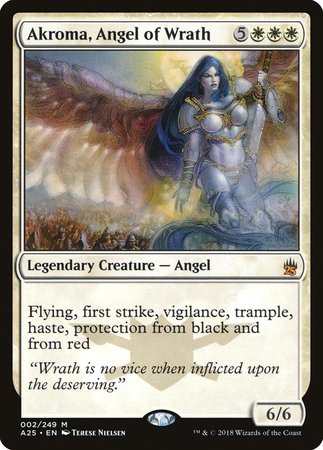 Akroma, Angel of Wrath [Masters 25] | Good Games Cannington
