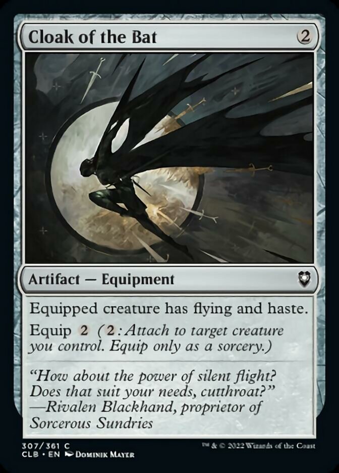 Cloak of the Bat [Commander Legends: Battle for Baldur's Gate] | Good Games Cannington