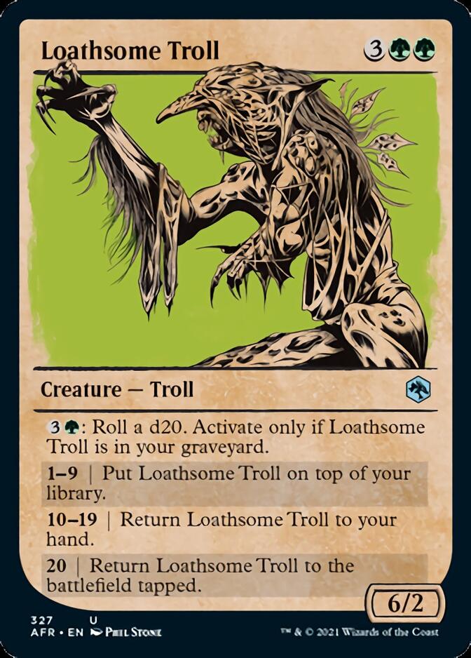 Loathsome Troll (Showcase) [Dungeons & Dragons: Adventures in the Forgotten Realms] | Good Games Cannington
