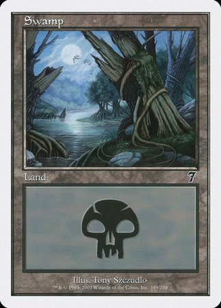 Swamp (349) [Seventh Edition] | Good Games Cannington
