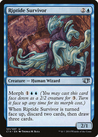 Riptide Survivor [Commander 2014] | Good Games Cannington