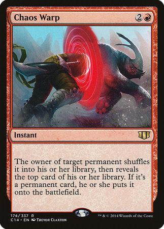 Chaos Warp [Commander 2014] | Good Games Cannington