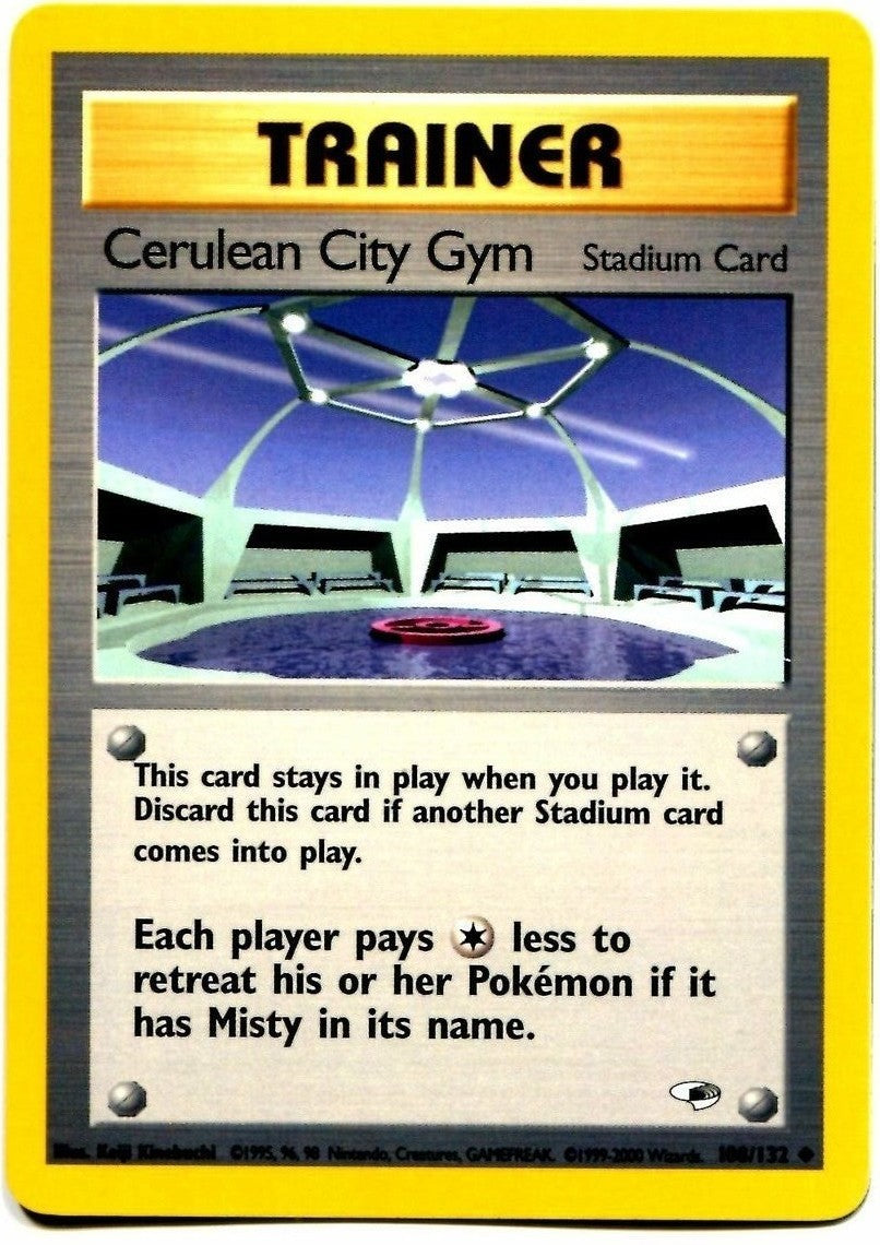 Cerulean City Gym (108/132) [Gym Heroes Unlimited] | Good Games Cannington