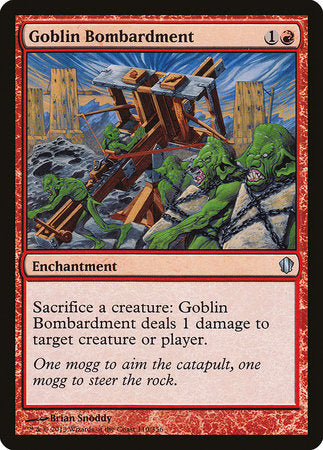 Goblin Bombardment [Commander 2013] | Good Games Cannington
