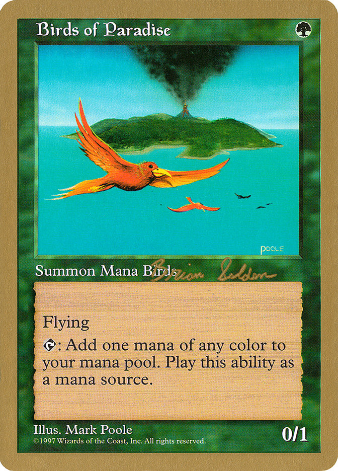 Birds of Paradise (Brian Selden) [World Championship Decks 1998] | Good Games Cannington