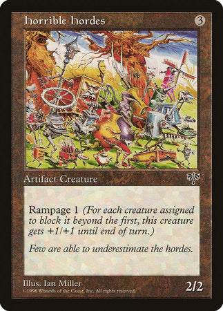 Horrible Hordes [Mirage] | Good Games Cannington