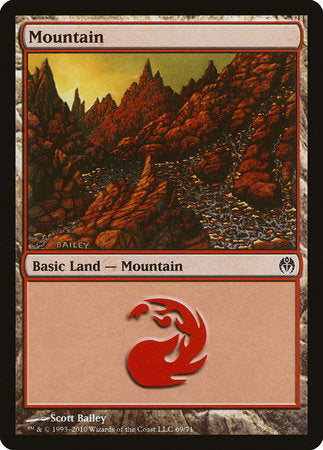 Mountain (69) [Duel Decks: Phyrexia vs. the Coalition] | Good Games Cannington