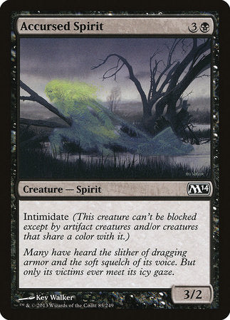 Accursed Spirit [Magic 2014] | Good Games Cannington