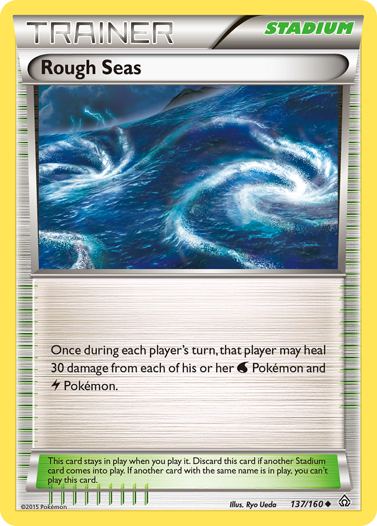 Rough Seas (137/160) [XY: Primal Clash] | Good Games Cannington