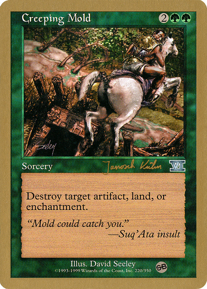 Creeping Mold (Janosch Kuhn) (SB) [World Championship Decks 2000] | Good Games Cannington