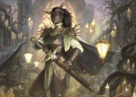 Sungold Sentinel Art Card [Innistrad: Midnight Hunt Art Series] | Good Games Cannington