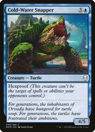 Cold-Water Snapper [Dominaria] | Good Games Cannington