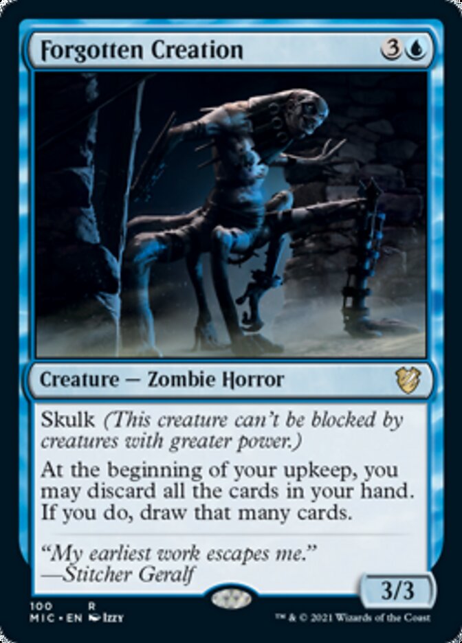 Forgotten Creation [Innistrad: Midnight Hunt Commander] | Good Games Cannington