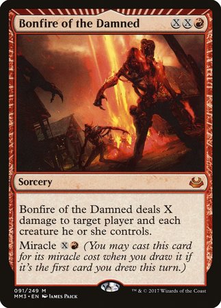 Bonfire of the Damned [Modern Masters 2017] | Good Games Cannington