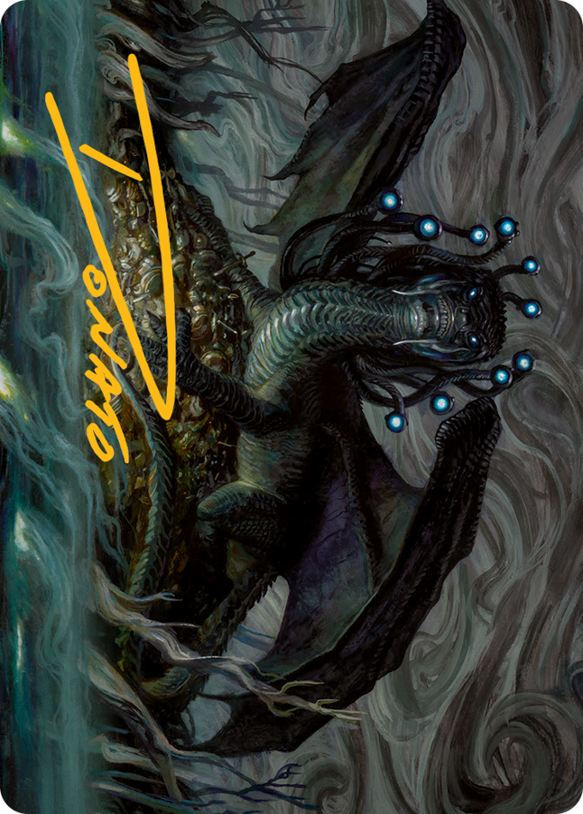 Oculus Whelp Art Card (Gold-Stamped Signature) [March of the Machine Art Series] | Good Games Cannington
