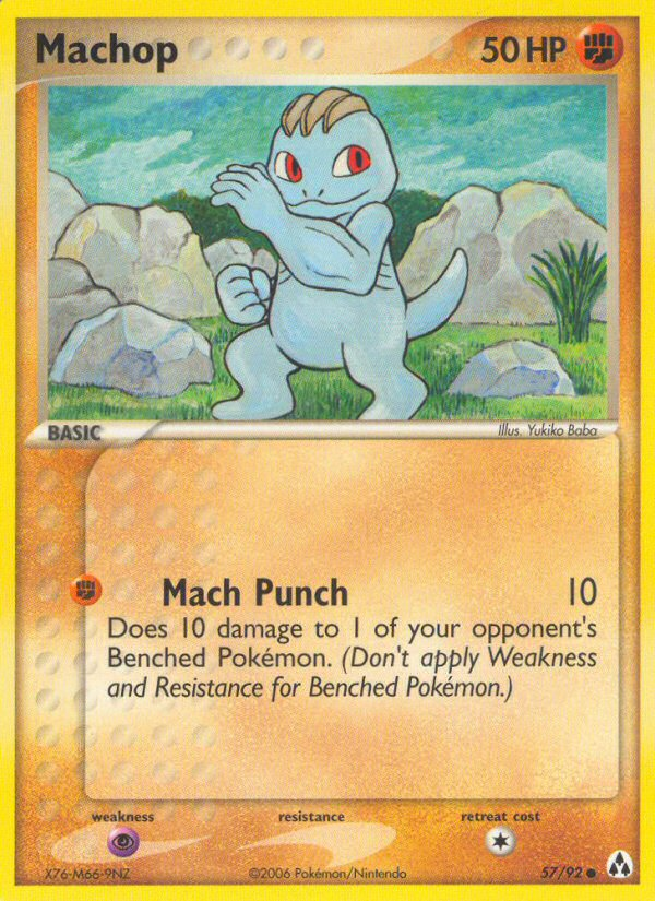 Machop (57/92) [EX: Legend Maker] | Good Games Cannington