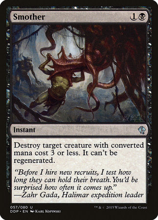 Smother [Duel Decks: Zendikar vs. Eldrazi] | Good Games Cannington