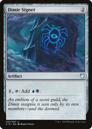 Dimir Signet [Commander 2018] | Good Games Cannington