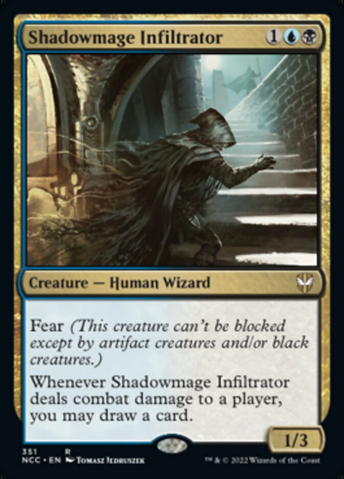 Shadowmage Infiltrator [Streets of New Capenna Commander] | Good Games Cannington