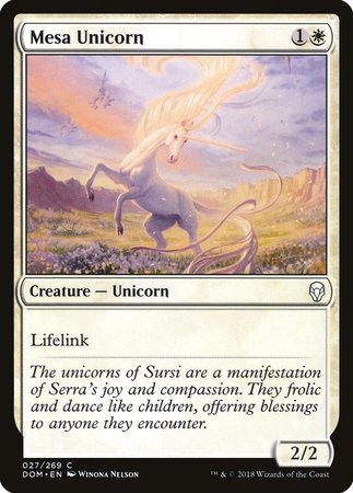 Mesa Unicorn [Dominaria] | Good Games Cannington