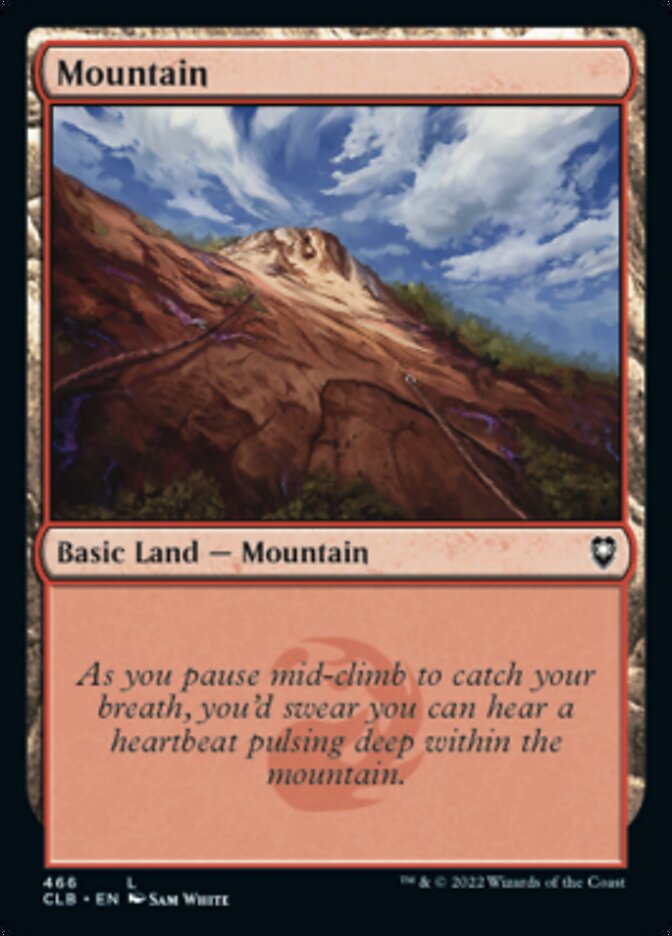 Mountain (466) [Commander Legends: Battle for Baldur's Gate] | Good Games Cannington