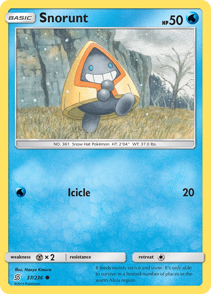 Snorunt (37/236) [Sun & Moon: Unified Minds] | Good Games Cannington