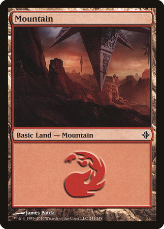 Mountain (241) [Rise of the Eldrazi] | Good Games Cannington