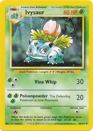 Ivysaur (30/102) [Base Set Unlimited] | Good Games Cannington