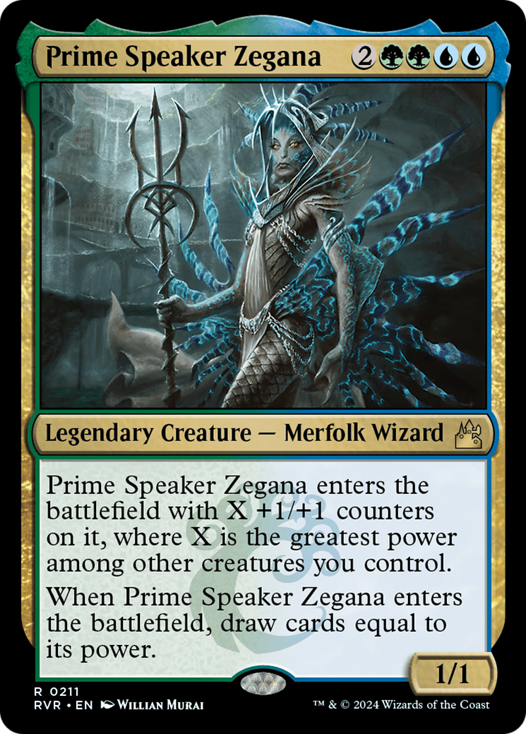 Prime Speaker Zegana [Ravnica Remastered] | Good Games Cannington