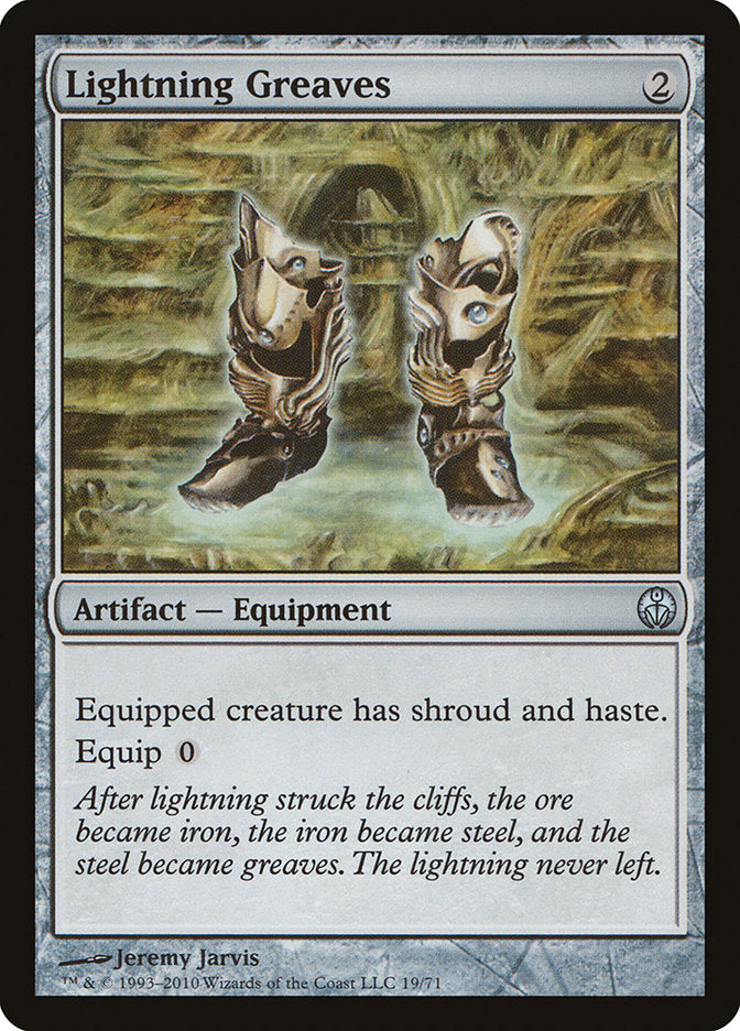 Lightning Greaves [Duel Decks: Phyrexia vs. the Coalition] | Good Games Cannington