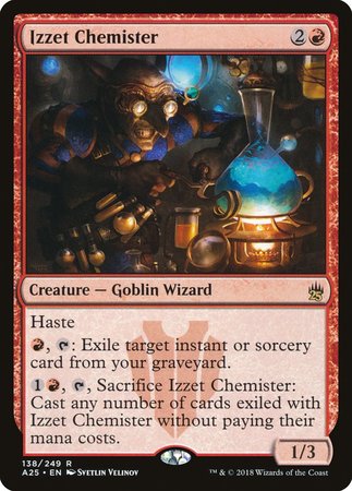 Izzet Chemister [Masters 25] | Good Games Cannington