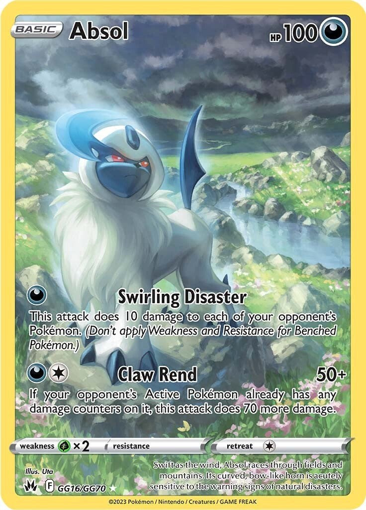 Absol (GG16/GG70) [Sword & Shield: Crown Zenith] | Good Games Cannington