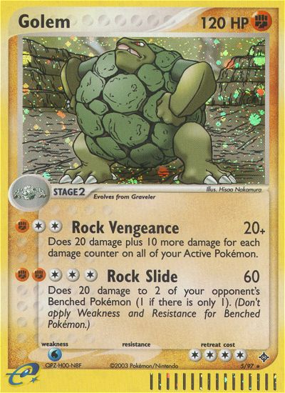 Golem (5/97) [EX: Dragon] | Good Games Cannington